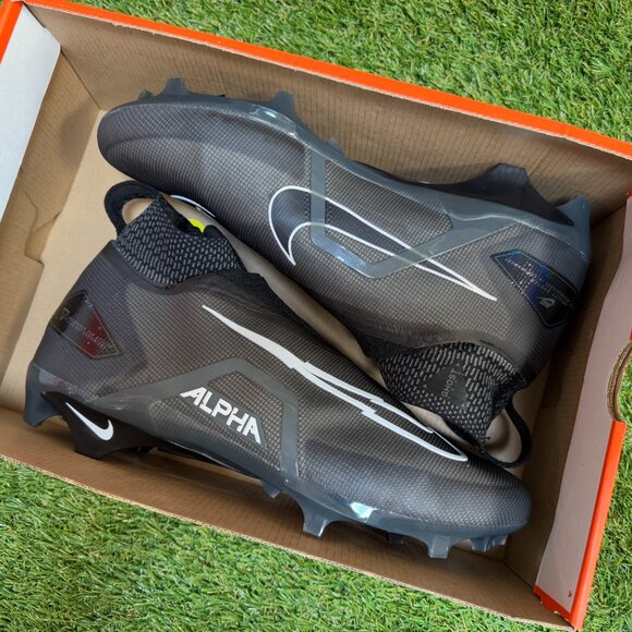Nike Alpha Menace Elite 3 P PE Football Cleats Black DM1792-004 Men Size NEW main image 11
